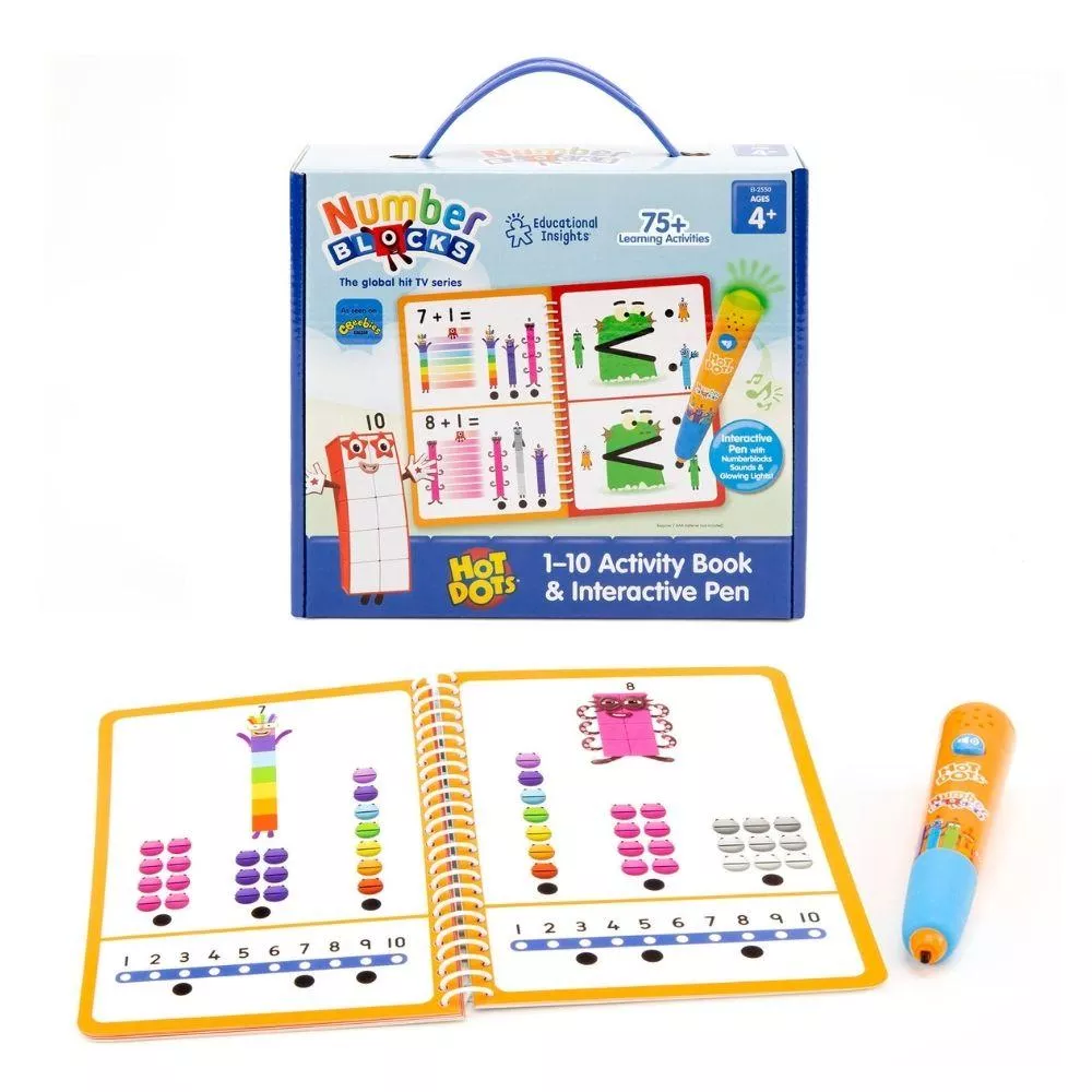 【美國hand2mind】Numberblocks數字積木 1-10點讀學習組