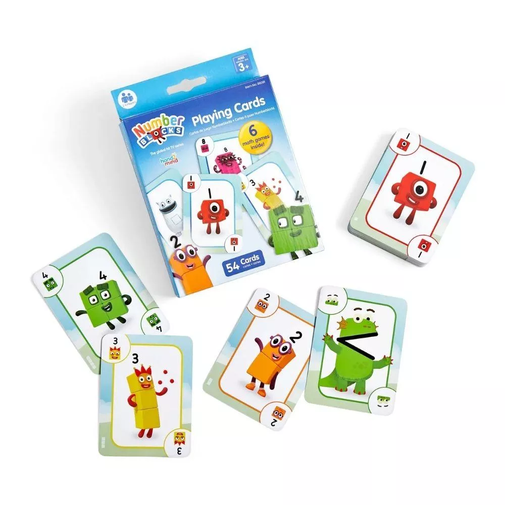 【美國hand2mind】Numberblocks數字積木 益智卡牌遊戲