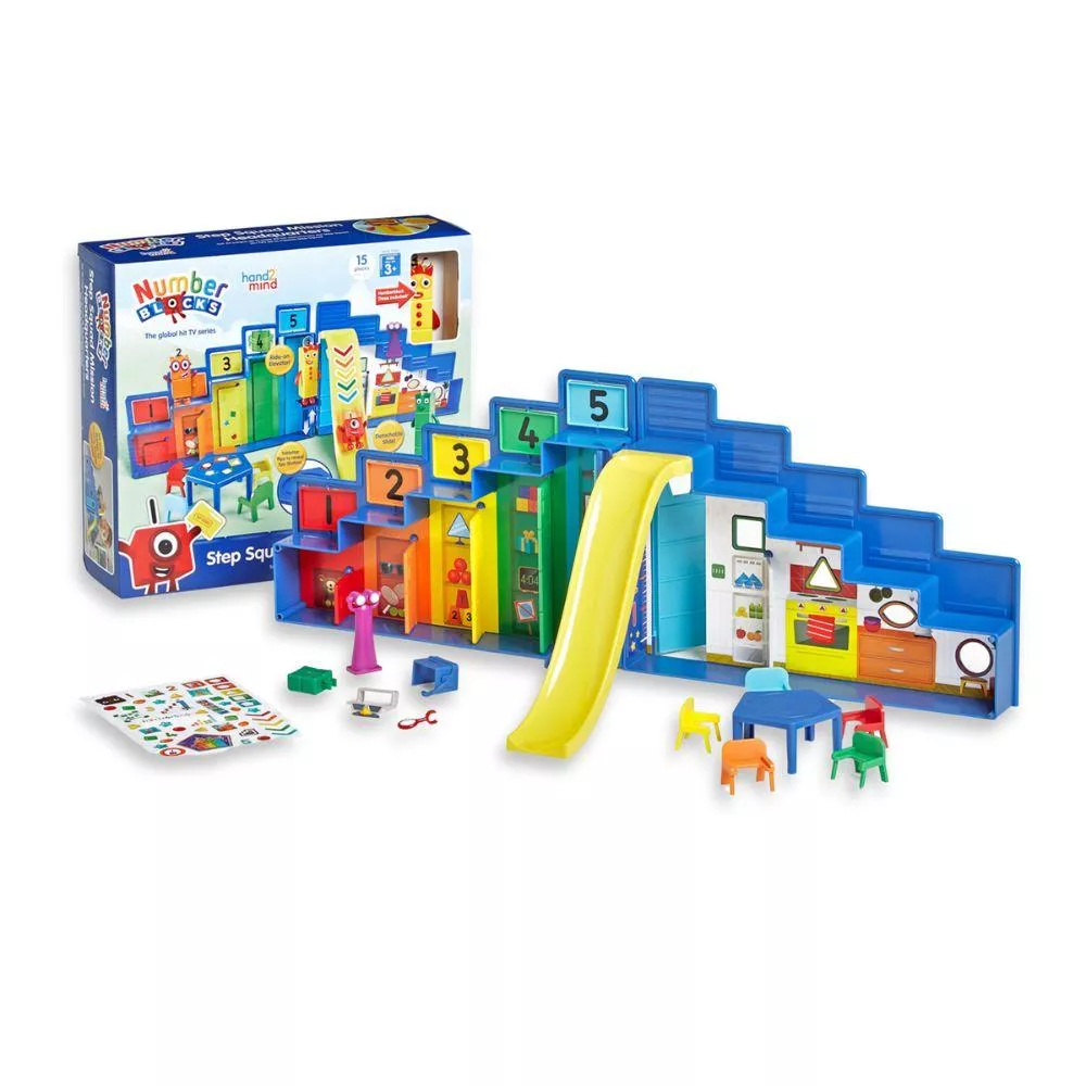 【美國hand2mind】Numberblocks數字積木 階梯小隊任務總部遊戲組
