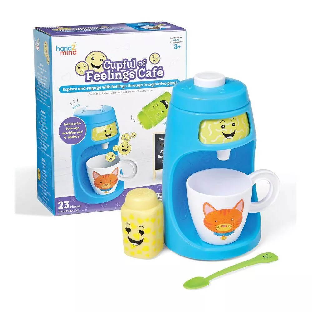 【美國hand2mind】情緒教具-探索情緒咖啡吧