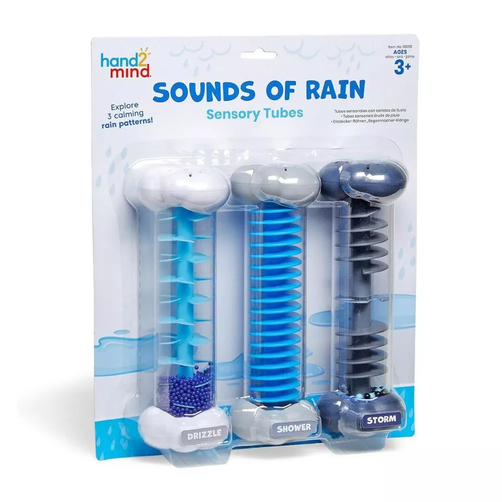 【美國hand2mind】感統紓壓玩具-雨聲冷靜瓶