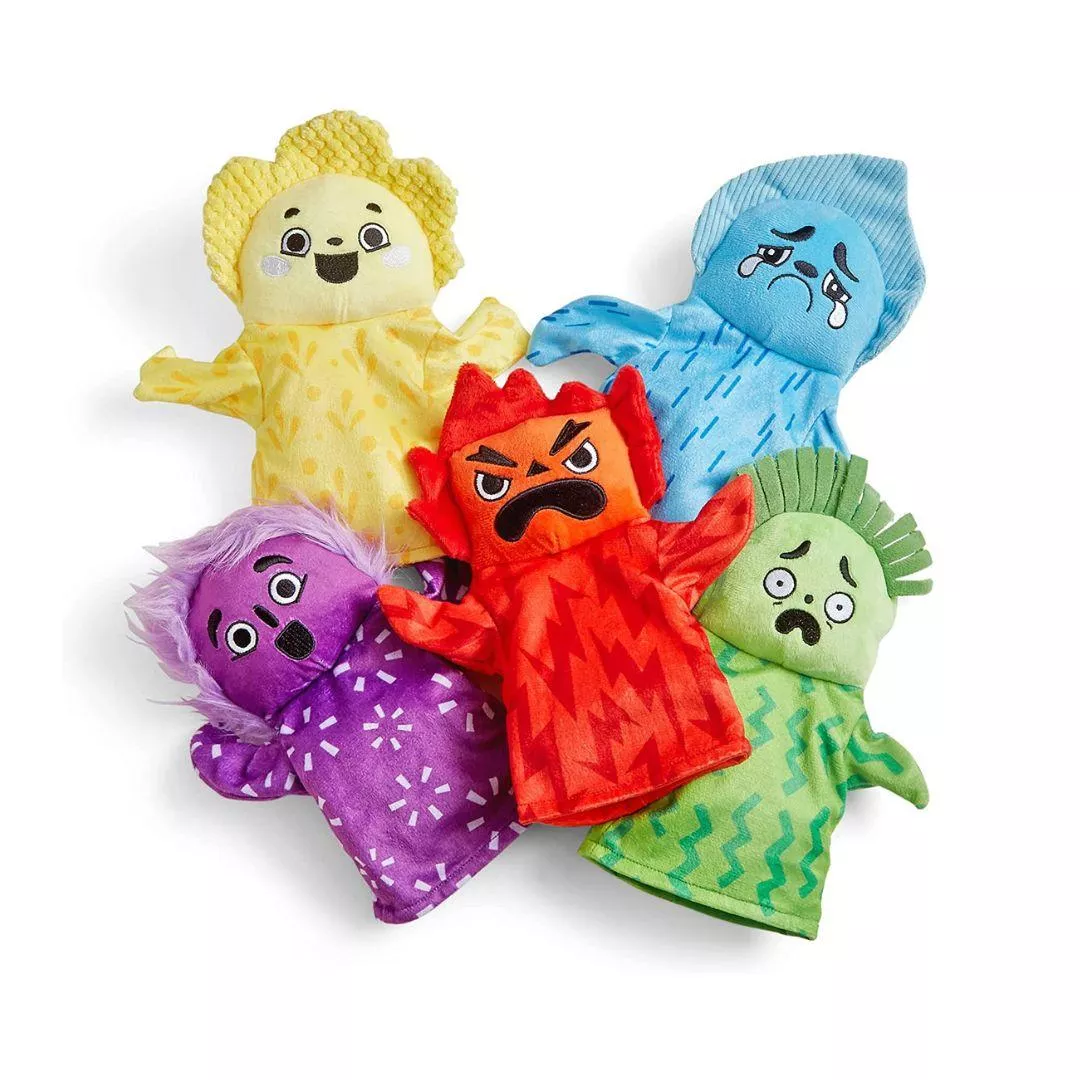 【美國hand2mind】情緒小怪獸手偶組