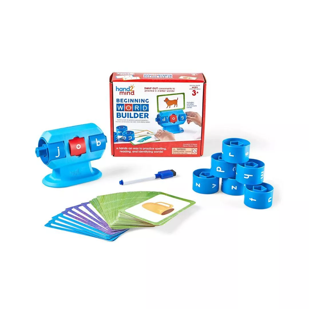 美國hand2mind CVC英文單字拼讀遊戲組