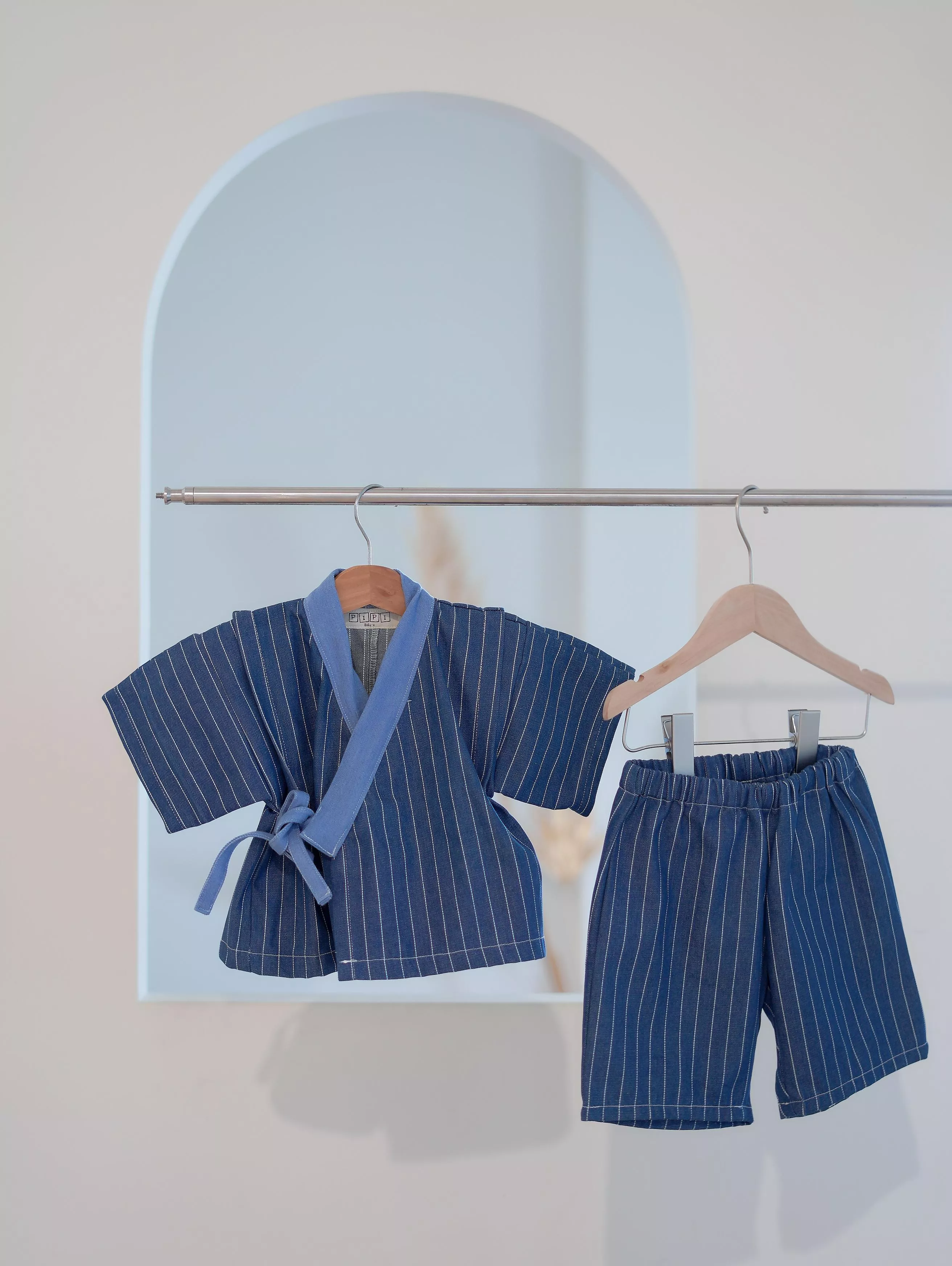 【現貨】手作兩件式甚平