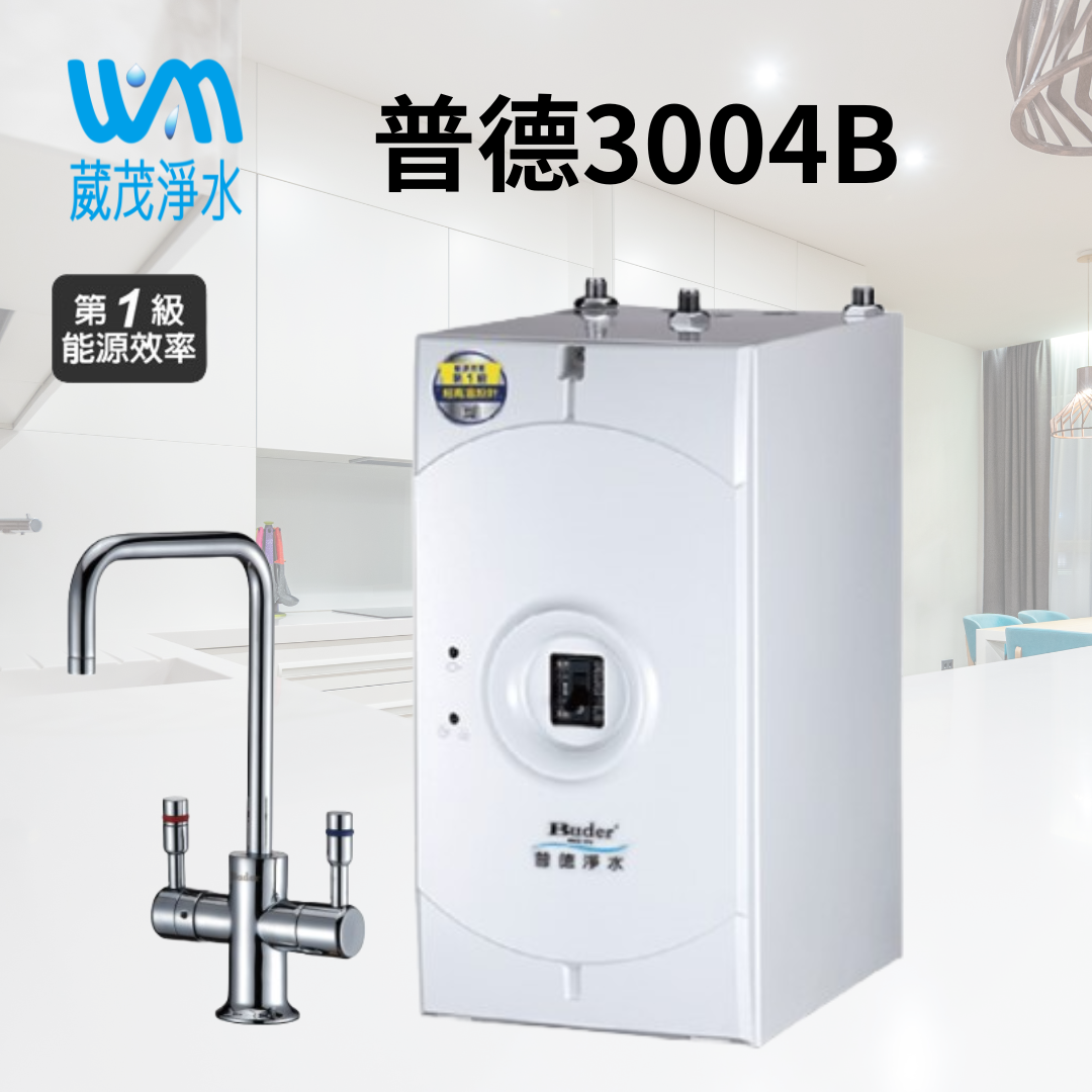 【葳茂】單機版 BD-3004B拋光無鉛龍頭 | 廚下型冷熱廚下飲水機