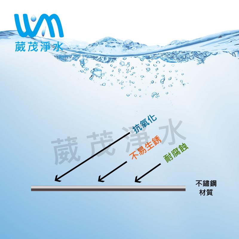 【葳茂】不鏽鋼RO冷熱水混合水龍頭 三用龍頭 無鉛龍頭 鵝頸 台灣製造