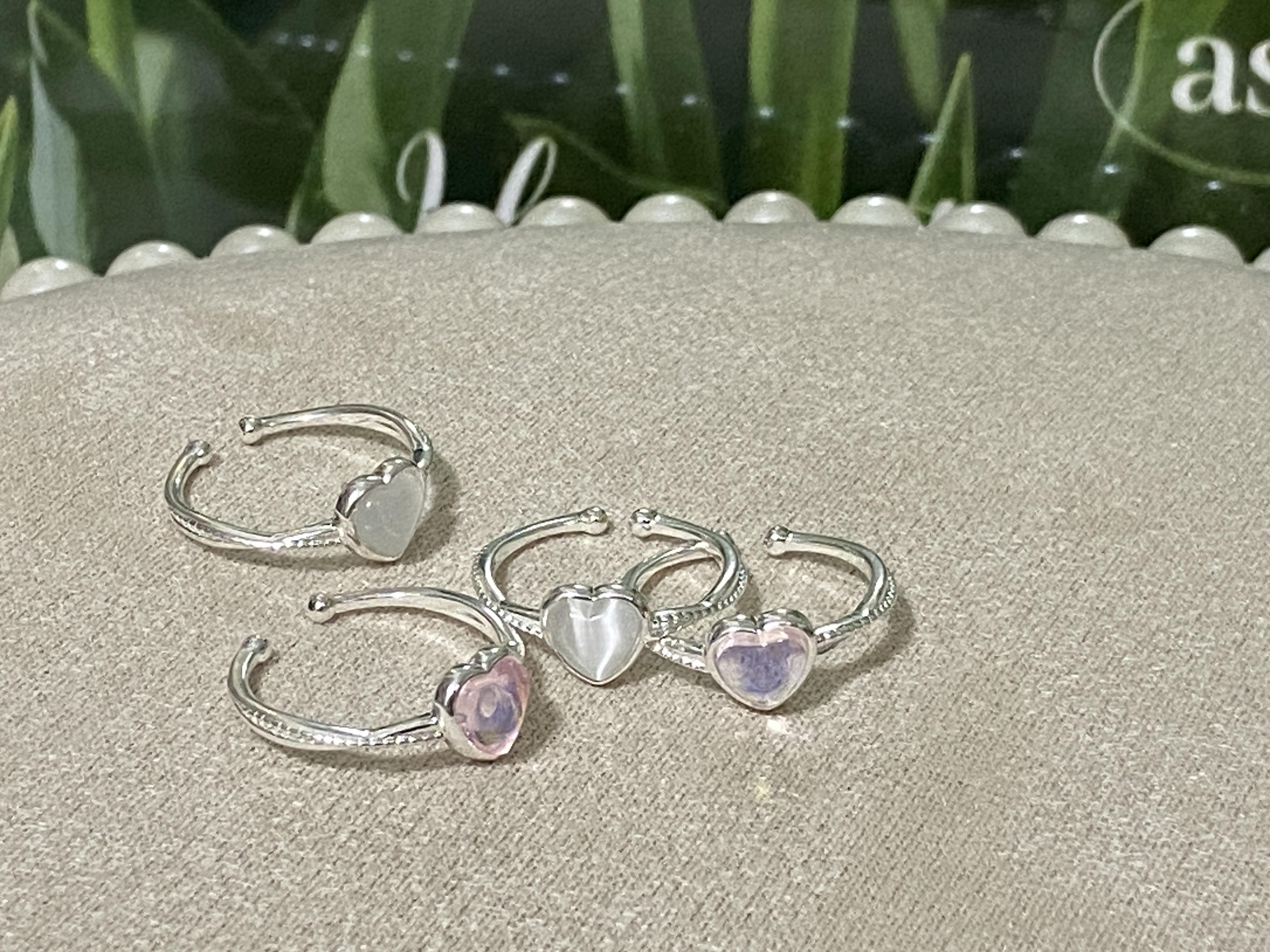 心心相印 Heart to heart 925silver Ring / P04