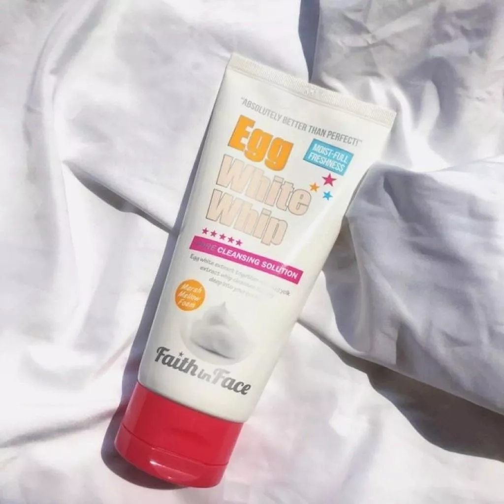 Gardenia.Kr 現貨｜韓國空運🇰🇷 Faith in Face egg蛋白泡沫潔面乳 150ml 洗卸兩用