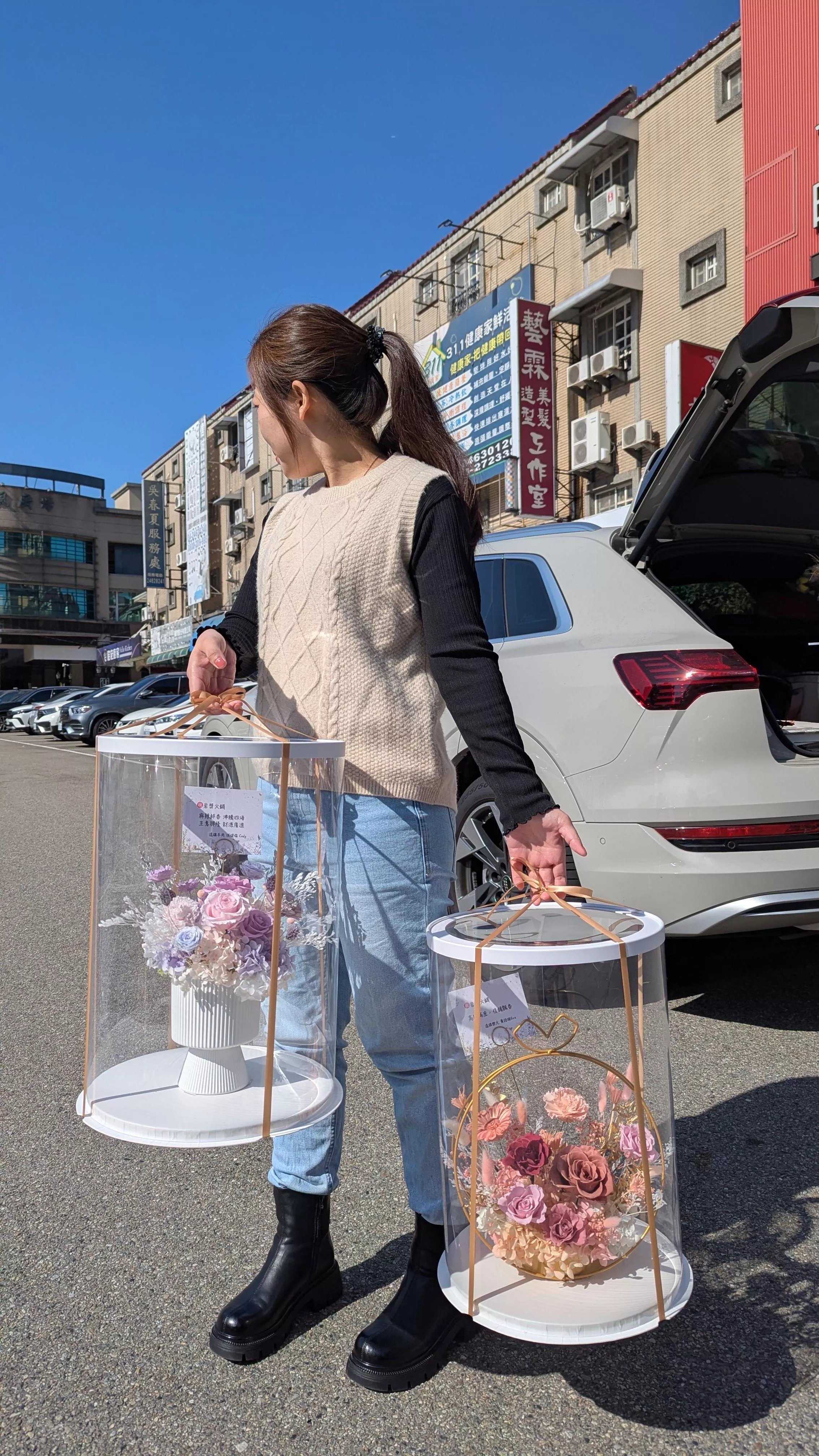 永生花桌上型花禮 1500~3600