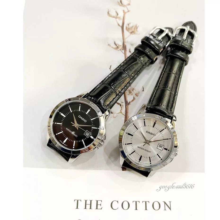 CASIO石英錶 皮質錶帶氣質款 韓國代購熱銷指定款 大小錶徑可搭配情侶對錶 LTP-V004GL LTP-V004L