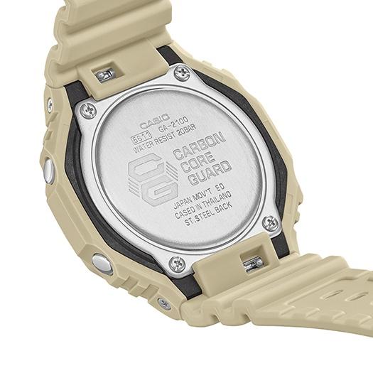 經緯度鐘錶 G-SHOCK 農家橡樹 強悍 雙顯示 八角型外觀 防撞防震 CASIO公司貨保固 GA-2100-5A