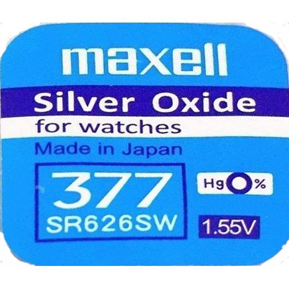 經緯度鐘錶 日本製maxell 377鈕扣式水銀電池 適用CASIO JAGA KEZZI 各品牌石英錶 SR626SW