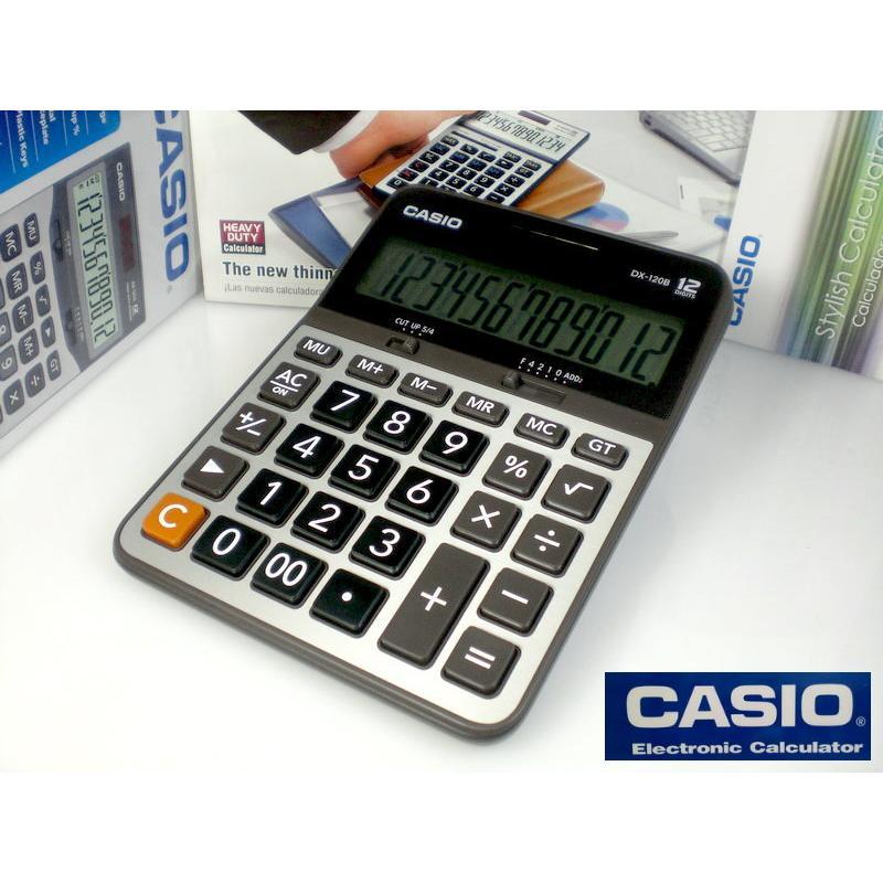 經緯度 CASIO計算機 商務桌上12位數 開根號稅/利率 公司行號會計事務所 公司貨+保證書【↘460】DX-120B