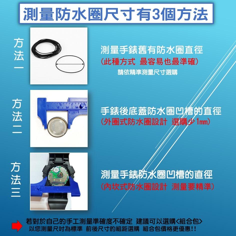 經緯度鐘錶【手錶防水圈】手錶檢修配件0.6mm厚12-34mm手錶後蓋防水圈O-RING O型環 手錶密封圈