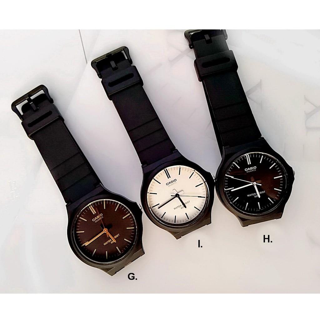 CASIO手錶專賣店【手錶+鏡面貼膜】4公分大錶面 情侶對錶 考試專用 台灣代理公司貨附保固卡【↘超低價】MW-240