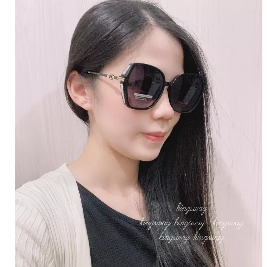 經緯度鐘錶 高級偏光太陽眼鏡 多邊形高雅 女款 日韓流行 韓劇偶像 時尚休閒  偏光鏡片 台灣製造【↘239】 3024