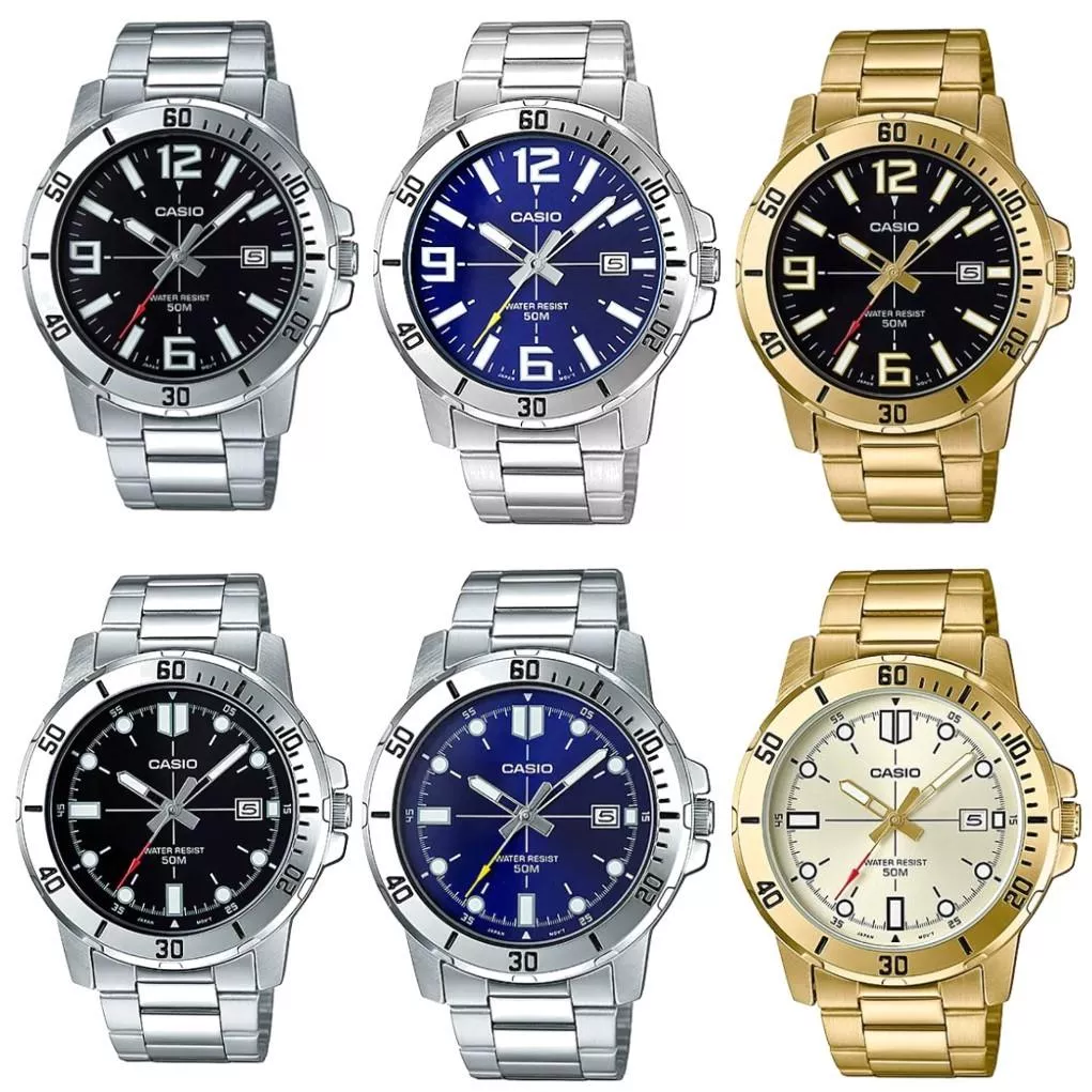 【CASIO石英錶 粗曠有型】經緯度鐘錶 超優質感男錶 沉穩型男 簡約大方商務錶 日期顯示MTP-VD01D