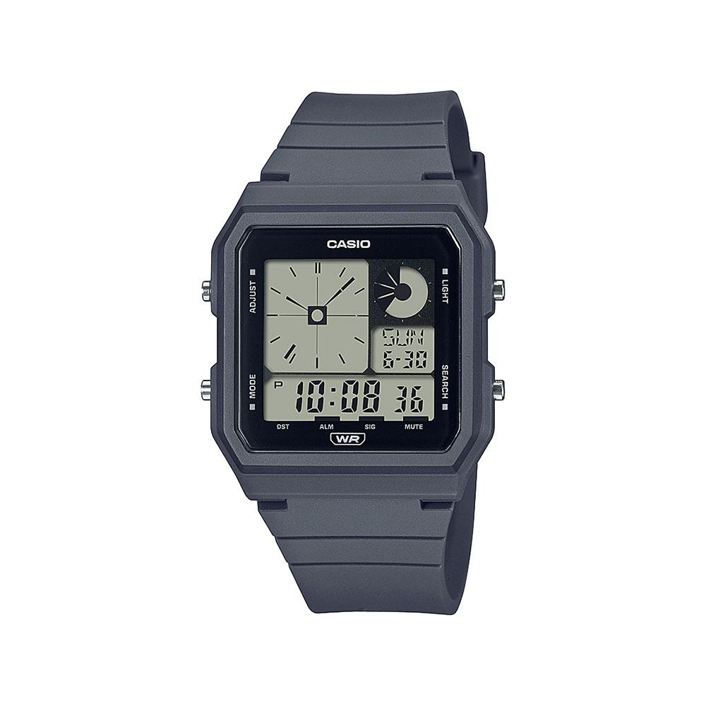 【CASIO卡西歐 數位/指針雙顯錶】經緯度鐘錶 休閒風格 個性時尚 新穎中性錶款 閨密 情侶旅遊 數位雙顯LF-20W