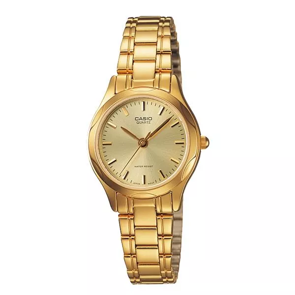 【CASIO手錶專賣店 淑女金錶 】經緯度鐘錶 時尚流行指針錶 生日 商務錶 情人節 台灣公司貨保固LTP-1275G