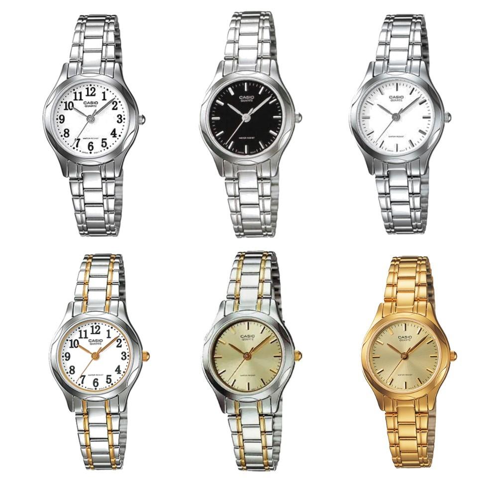 【CASIO手錶專賣店 淑女金錶 】經緯度鐘錶 時尚流行指針錶 生日 商務錶 情人節 台灣公司貨保固LTP-1275G