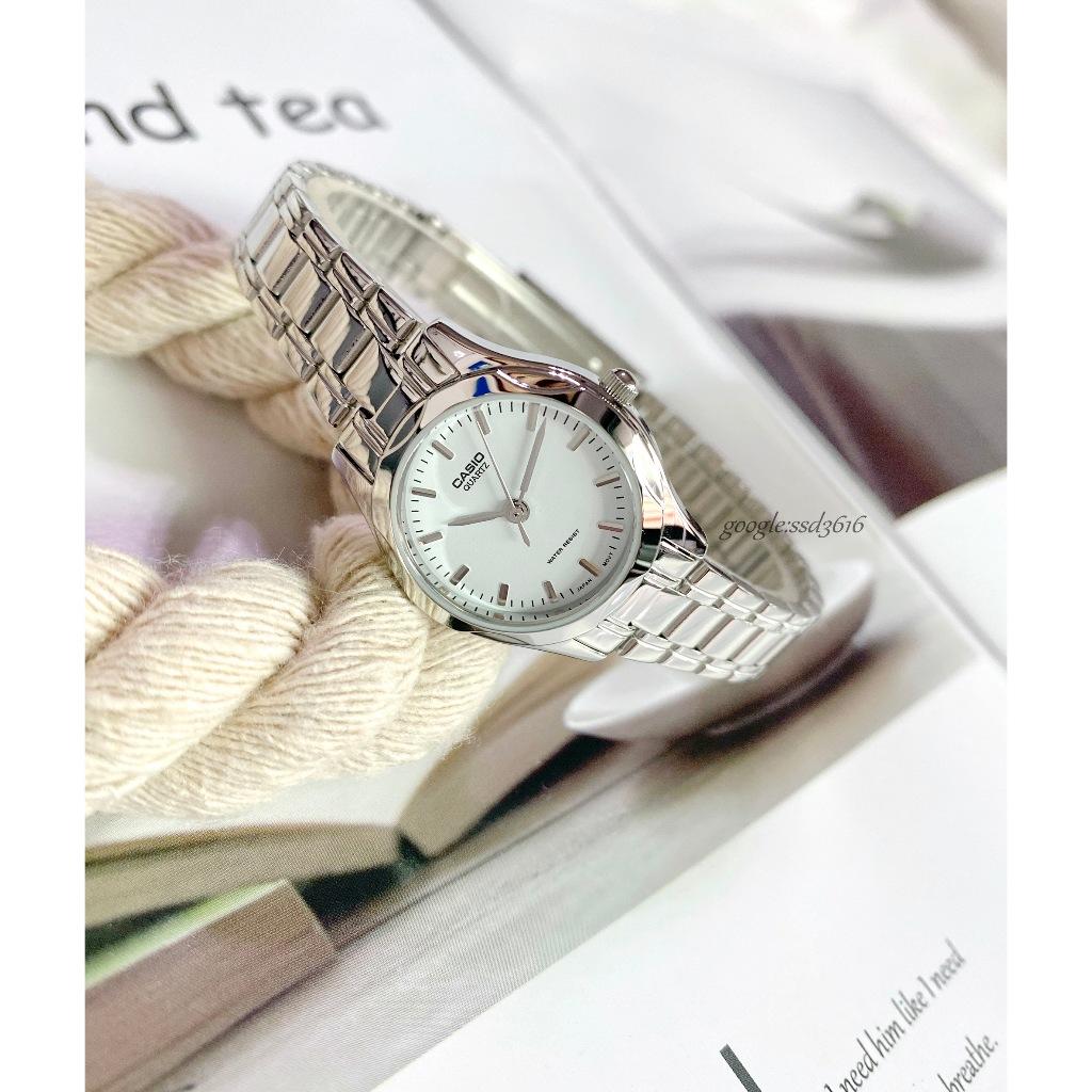 【CASIO手錶專賣店 淑女金錶 】經緯度鐘錶 時尚流行指針錶 生日 商務錶 情人節 台灣公司貨保固LTP-1275G