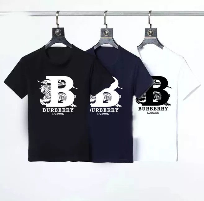 巴寶莉圓領短袖上衣T恤