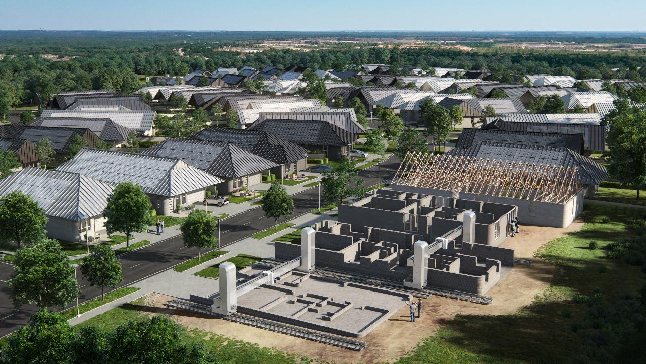 美國第一個 3D 列印住宅社區正式啟用 —— 建築的未來,已悄然到來