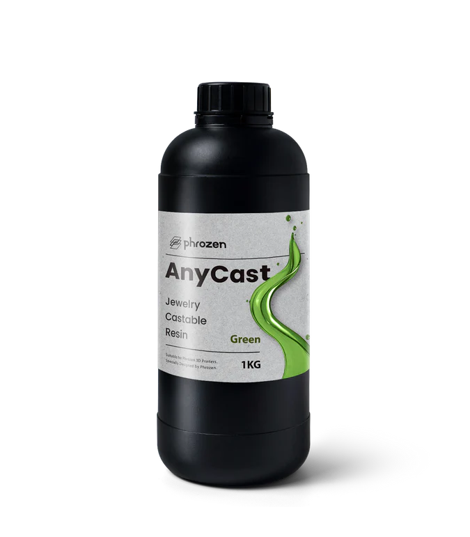 【3D展優惠】Phrozen 珠寶可鑄造金工 AnyCast 樹脂-綠