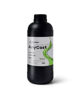 Phrozen 珠寶可鑄造金工 AnyCast 樹脂-綠