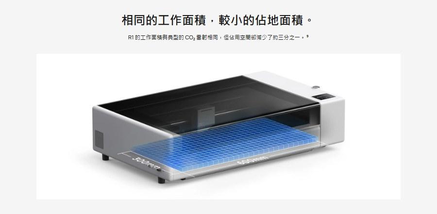 Bambu Lab R1 工作面積 600&times;300mm