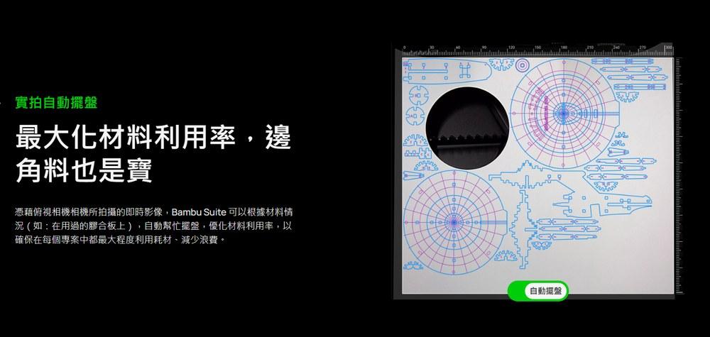 Bambu Lab H2D 實拍自動擺盤 最大化材料利用率