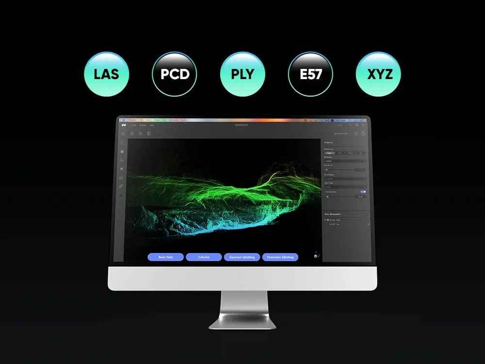 3DMakerpro Raven LiDAR 搭配 RayStudio 軟體介面
