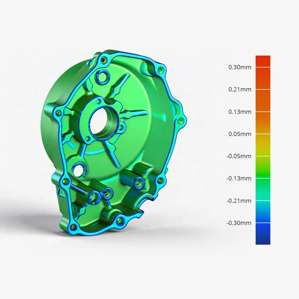 3DMakerpro Fox 掃描零件的細節成果