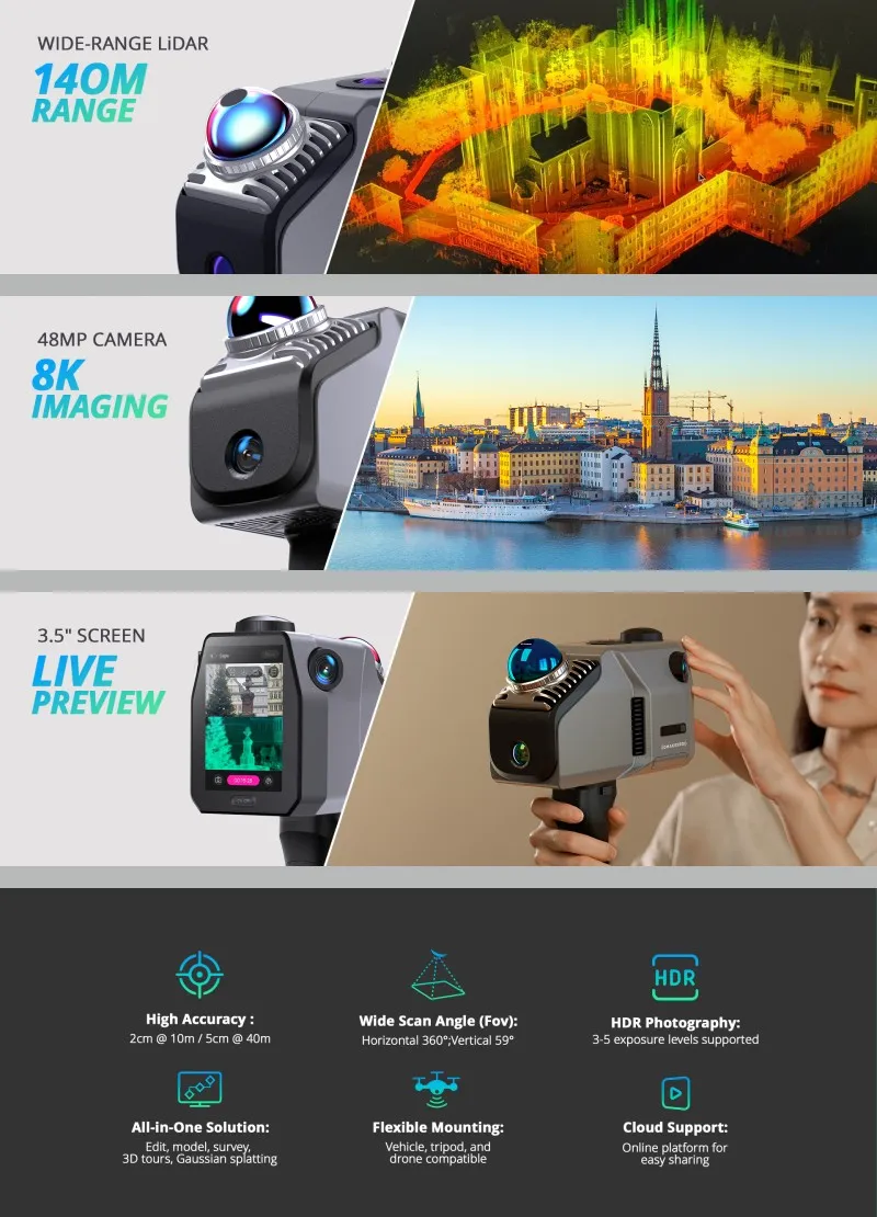 3DMakerpro Eagle LiDAR 功能總覽與掃描成果