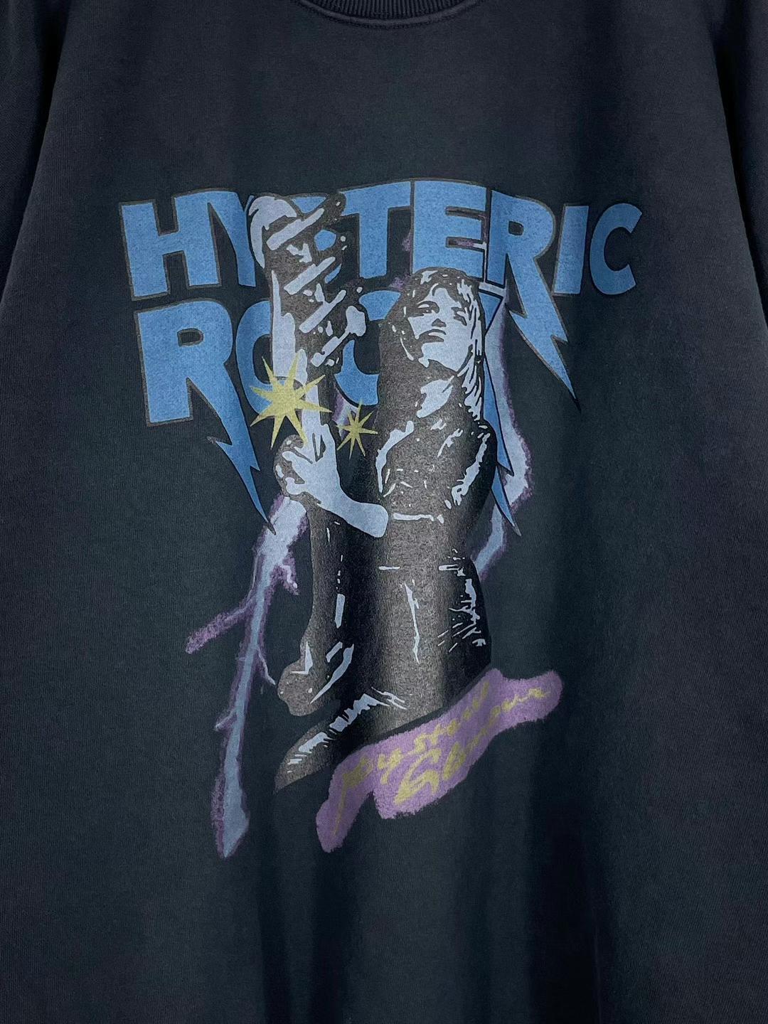 HYSTERIC 美式復古樂團圖像大學Tee