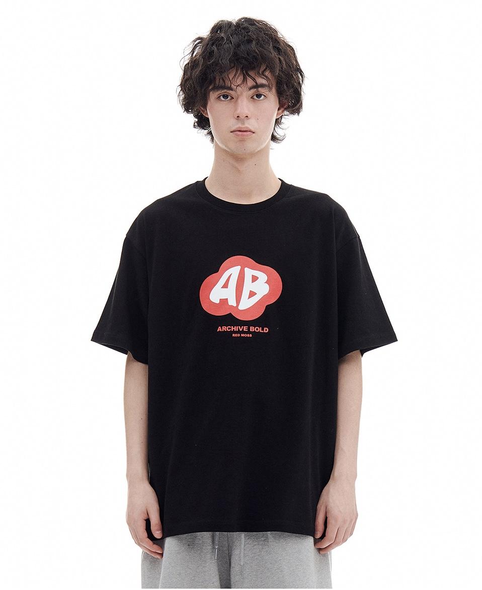 ARCHIVE BOLD 939 RED MOSS LOGO短Tee