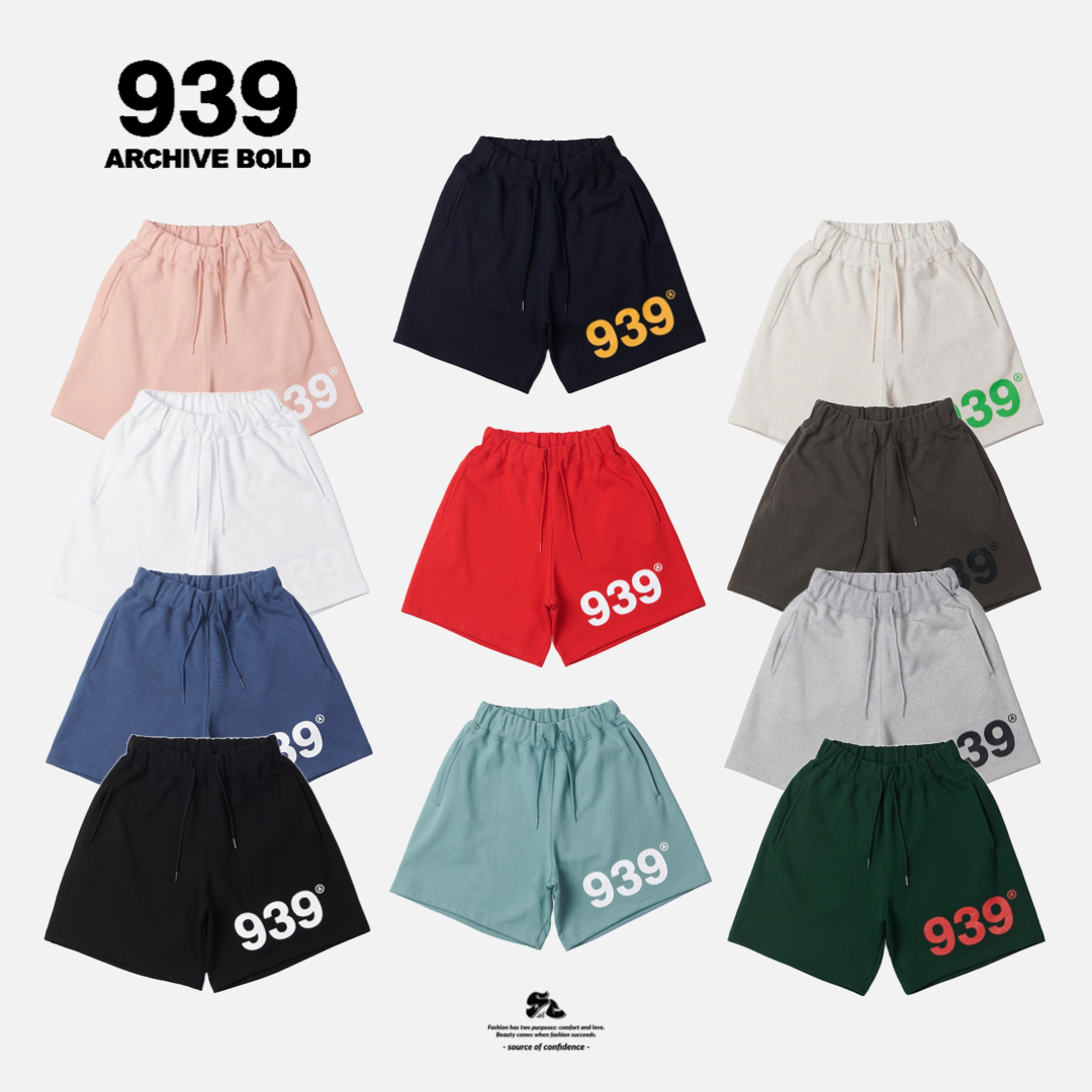 ARCHIVE BOLD 939 LOGO SWEAT SHORTS 短褲