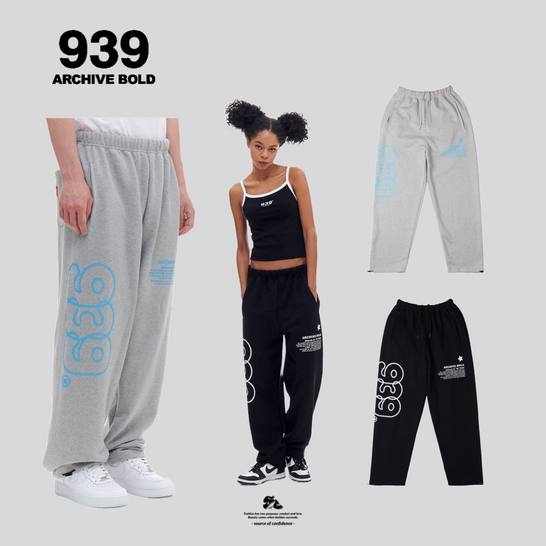 ARCHIVE BOLD 939 TYPE B SWEAT PANTS運動棉褲