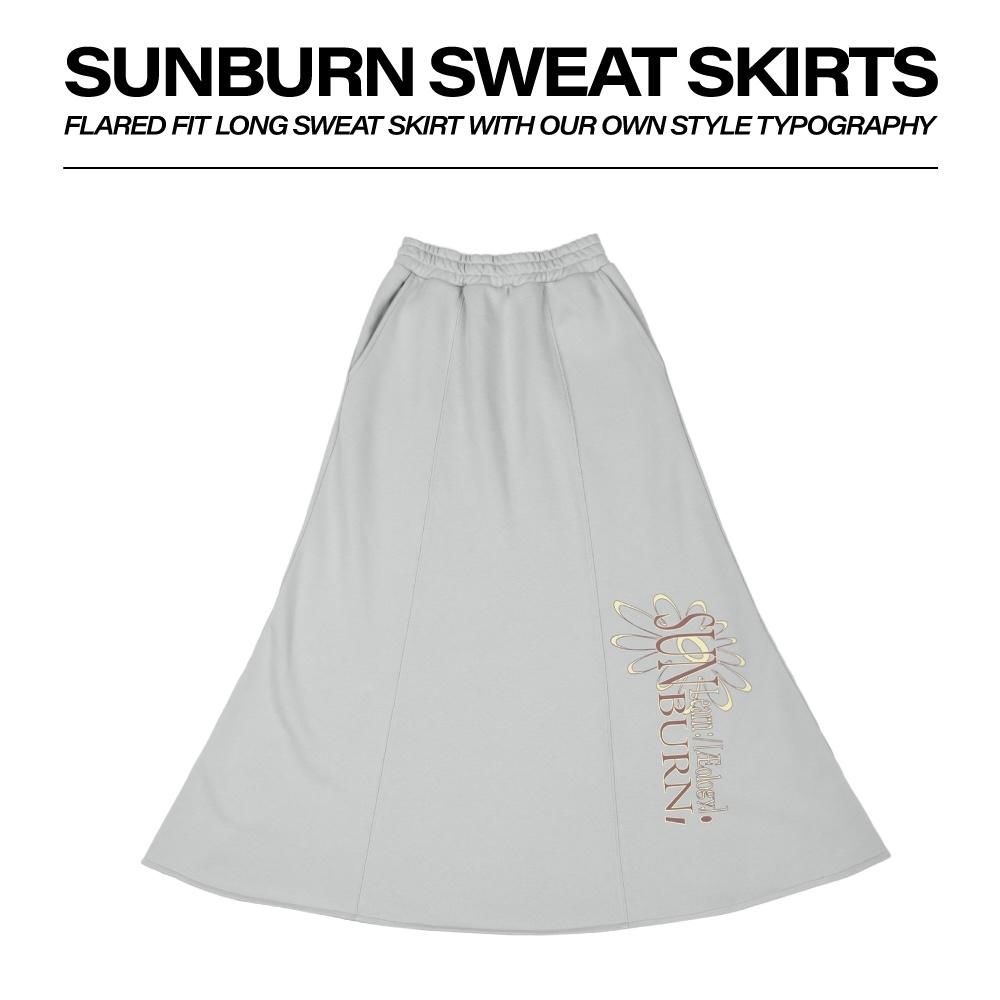 aeae SUNBURN SWEAT SKIRTS長裙