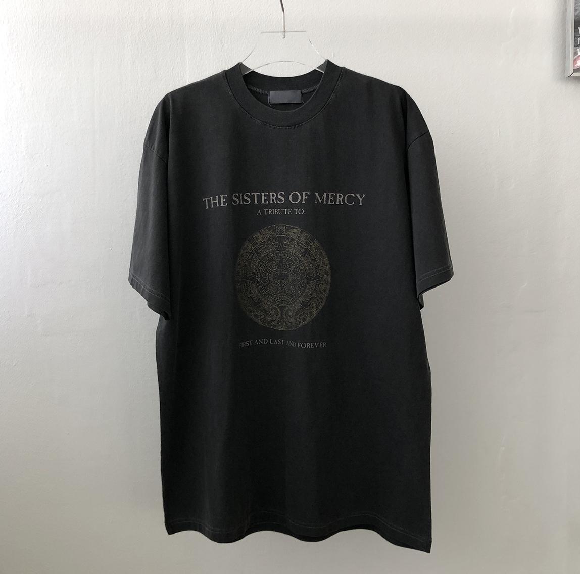 The sisters of mercy LOGO仿舊 短Tee