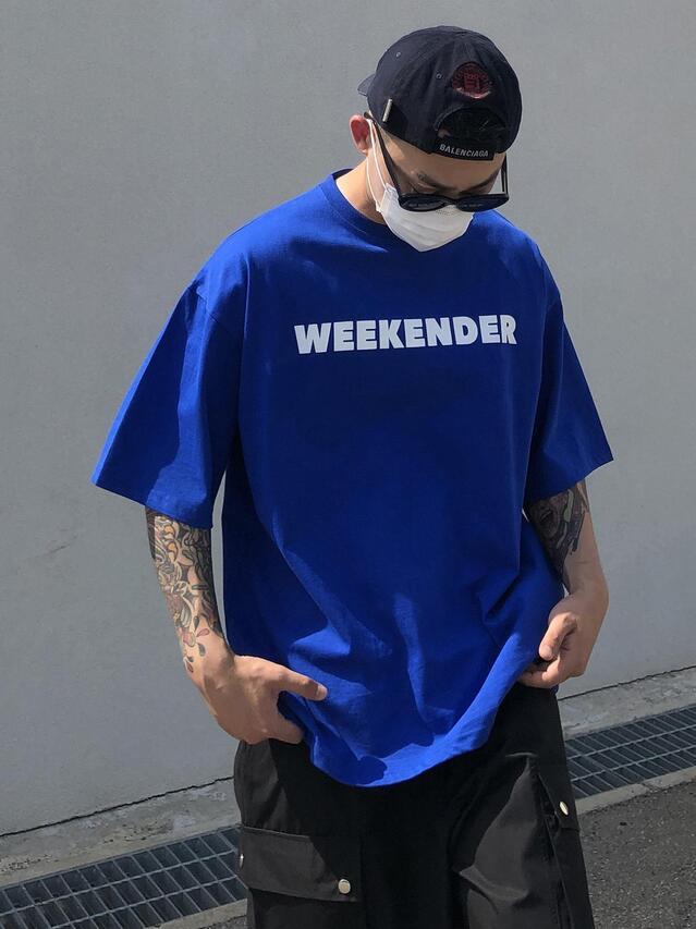 WEEKNDER字母短Tee