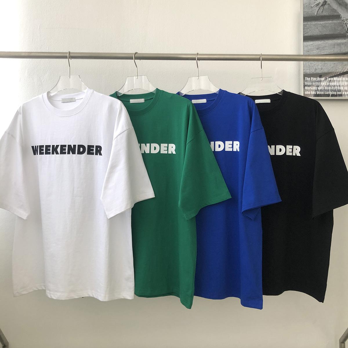 WEEKNDER字母短Tee