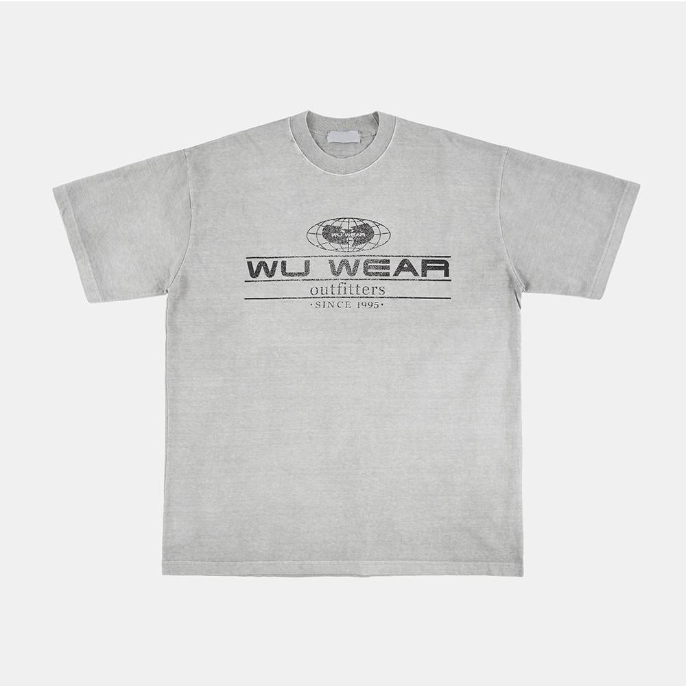 Raucohouse WU WEAR水洗仿舊 短Tee