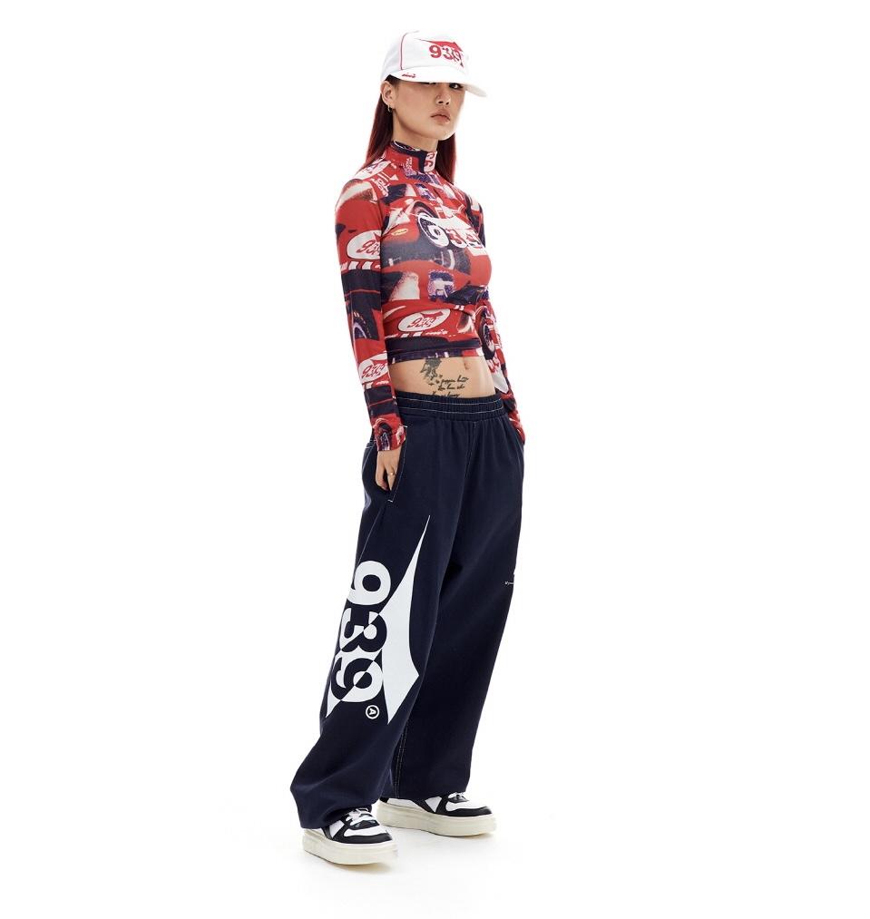 ARCHIVE BOLD 939 X Diadora RACING MESH CROP TOP 微高領長袖上衣