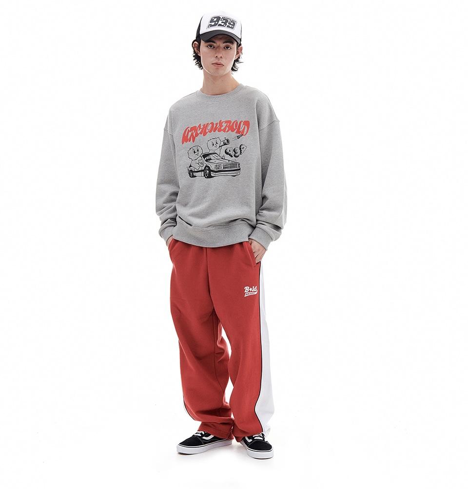 ARCHIVE BOLD 939 RED MOSS GANG SWEAT SHIRTS 大學Tee