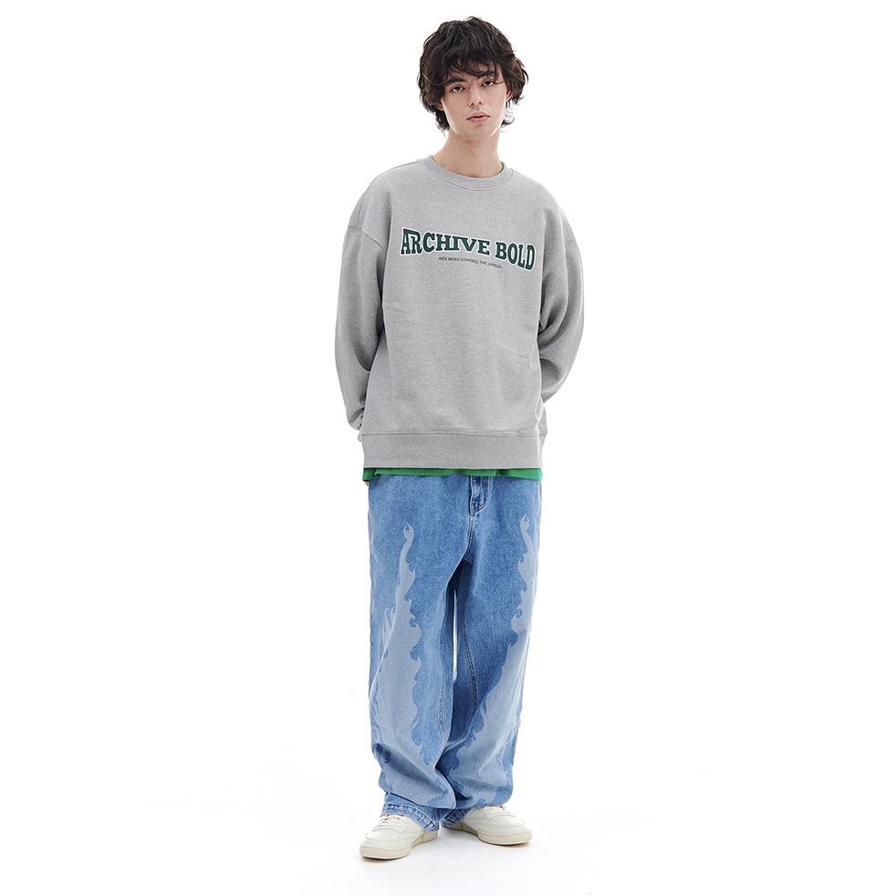 ARCHIVE BOLD 939 AB FANWISE SWEAT SHIRTS 大學Tee