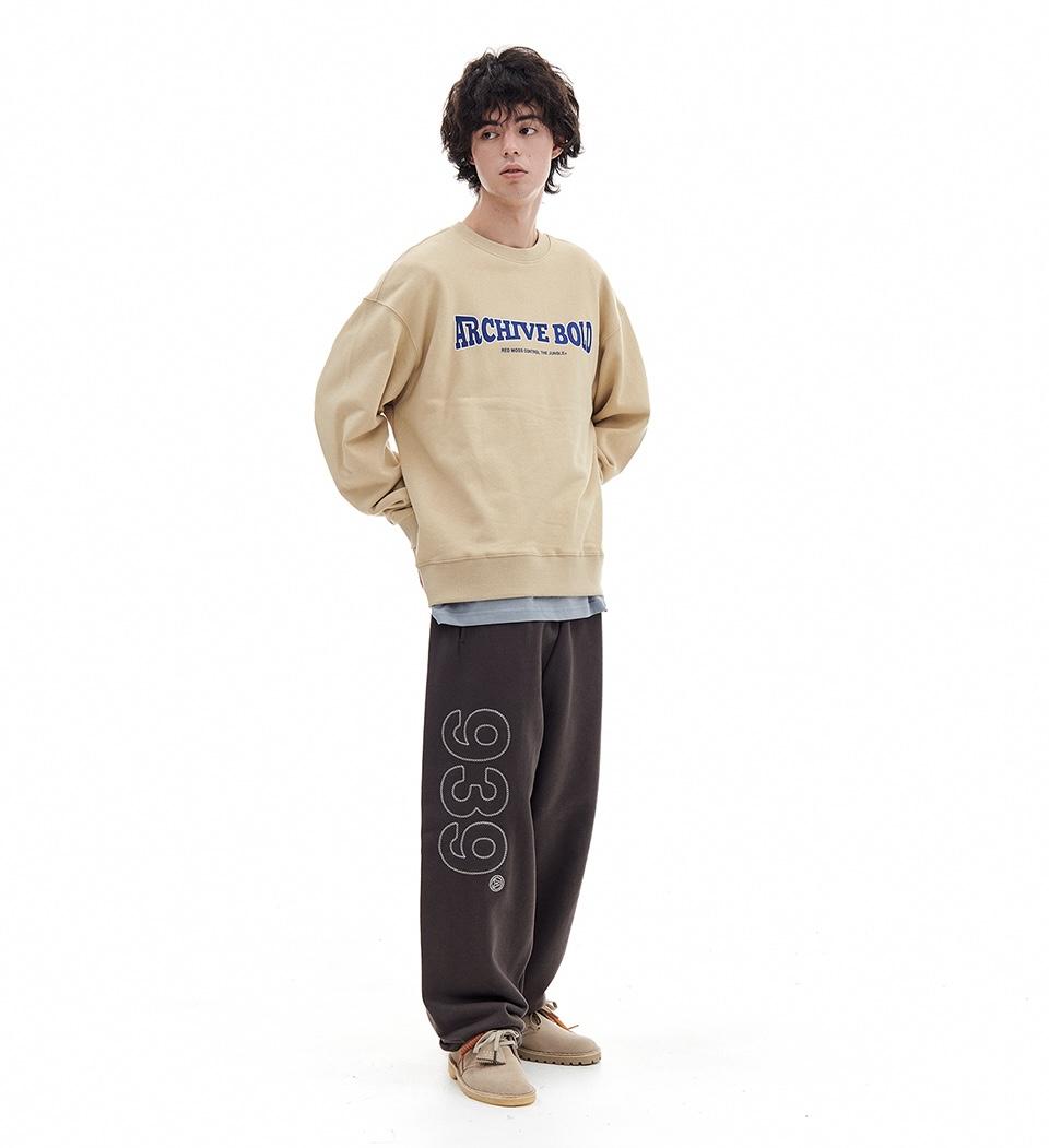 ARCHIVE BOLD 939 AB FANWISE SWEAT SHIRTS 大學Tee