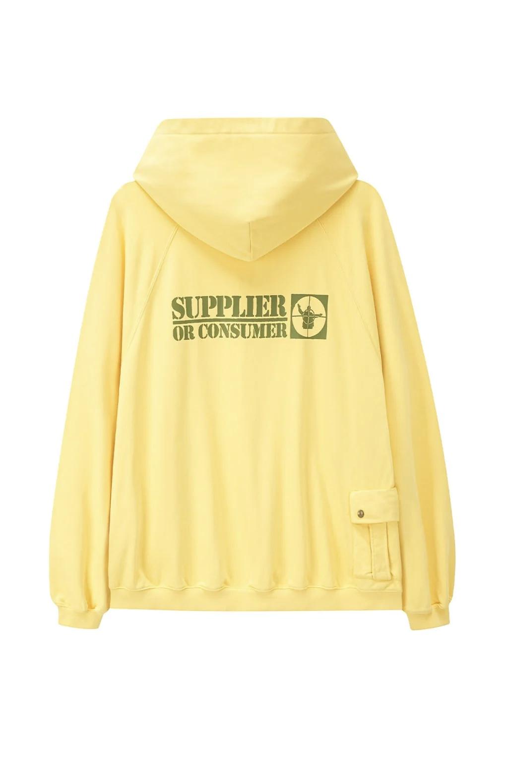 SUPPLIER Cargo Pocket Hoodie多口袋帽Tee