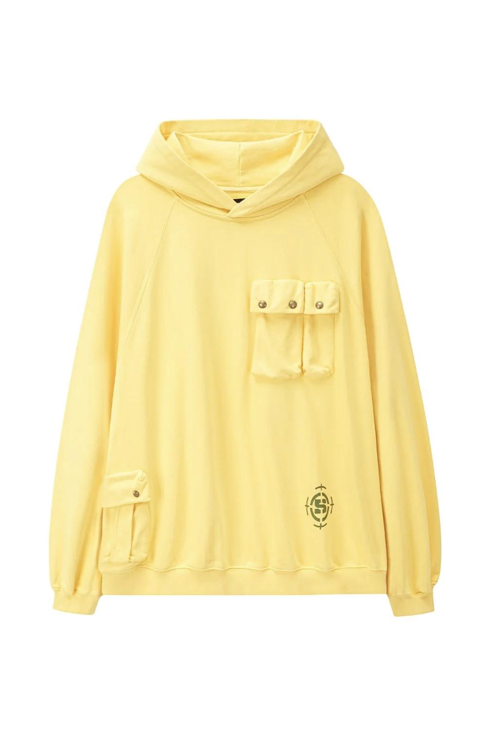 SUPPLIER Cargo Pocket Hoodie多口袋帽Tee