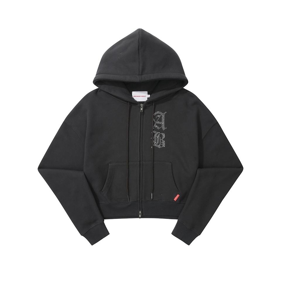 ARCHIVE BOLD 939 AB CROP HOOD ZIP-UP短版連帽外套